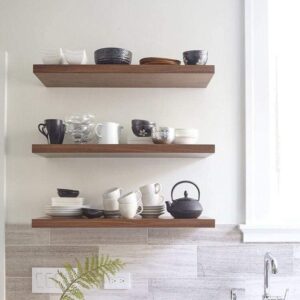 Floating Shelf Set - 3 pcs *40 cm with Multiple Color Options - Image 4